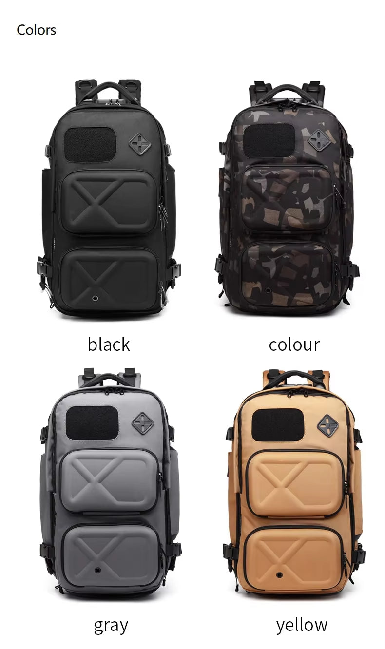 Multi-functional short trip bag large capacity waterproof men's shoulder bag