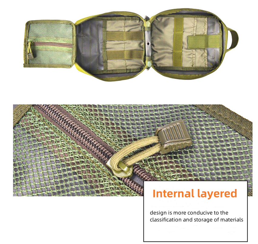 Outdoor Tactical Medical First Aid Kit Multifunctional Mountaineering Wilderness Survival Kit