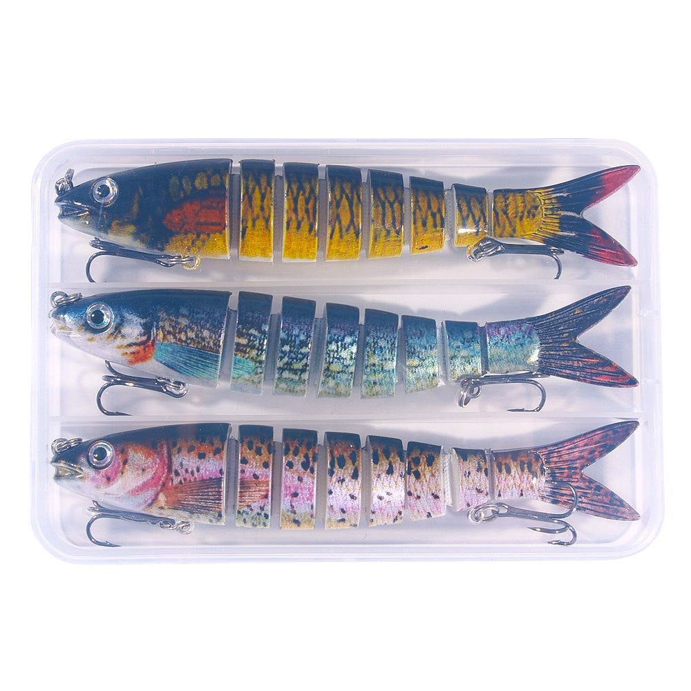 TOREADTOP® Multi-Segmented Jointed Swimbait Fishing Lures
