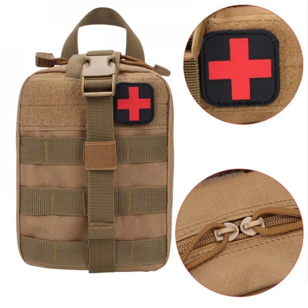 Outdoor Tactical Medical First Aid Kit Multifunctional Mountaineering Wilderness Survival Kit