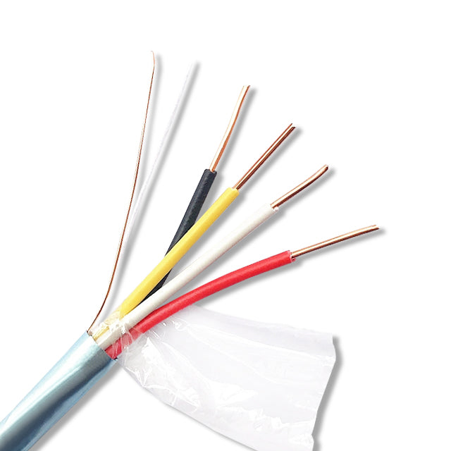 KNX Cable EIB BUS 2x2x0.8mm  Building Wiring Connection Smart House Control Cables PVC Sheath Copper Wire Electric Power Wires