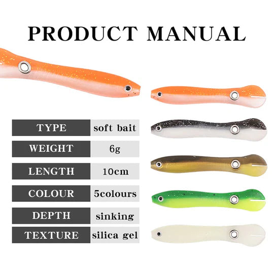 Hot Sale- Soft Bionic Fishing Lure
