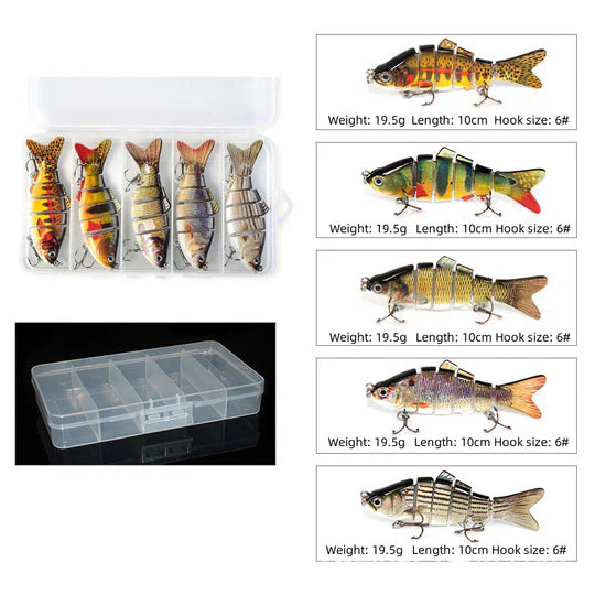 🔥Lifelike Swimbait ( 1 series 5pcs )🔥