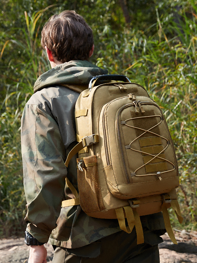 Camping Tactical Backpack Rucksack 3P Outdoor Travel Hiking Trekking Hunting Climbing Military Bags Sports Bag